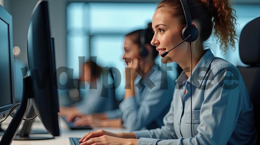 Call Center Customer Service Team