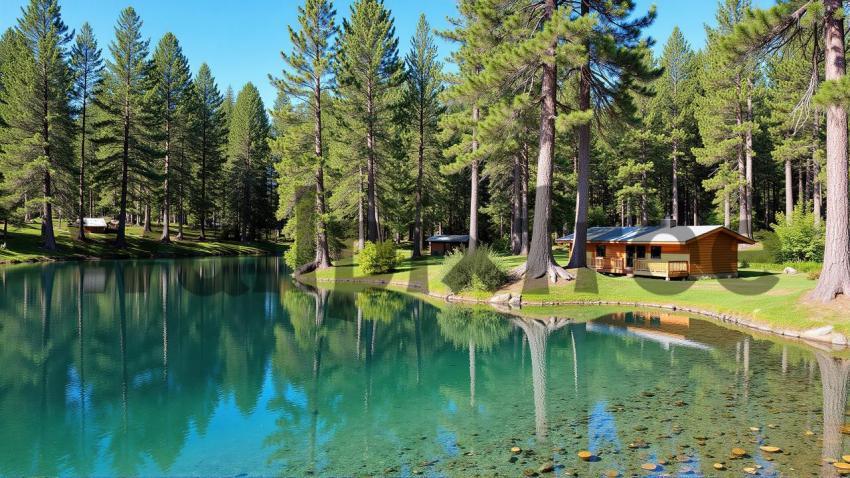 Cabin By Forest Lake