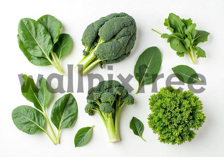 Assorted Green Vegetables