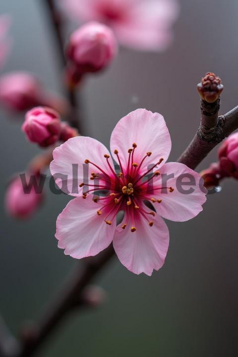 Cherry Blossom Close Up