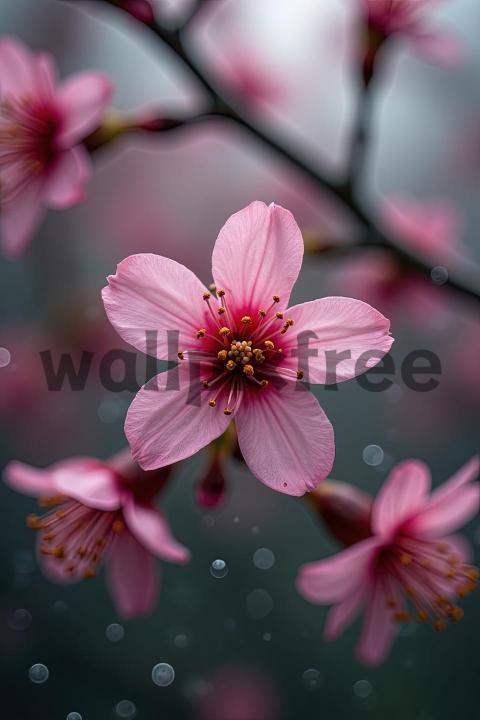 Close Up Of Cherry Blossom